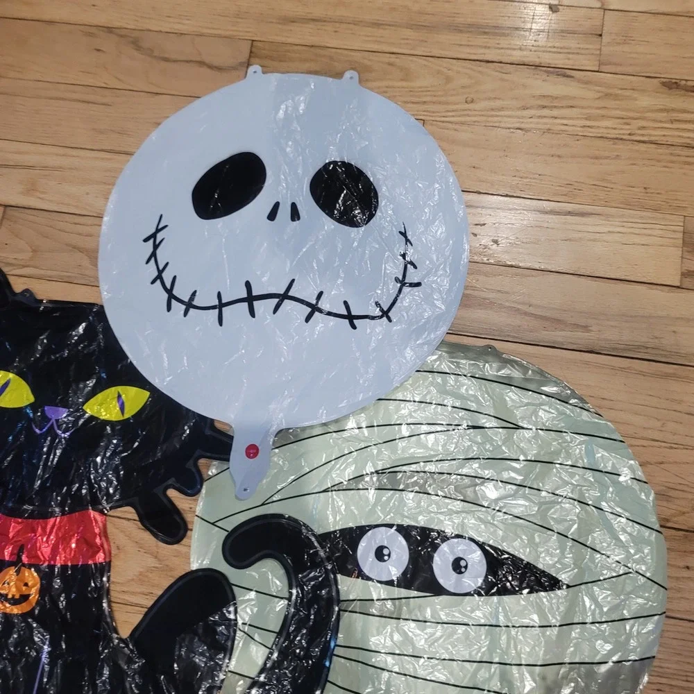 12pc Halloween Mylar Balloon Lot Large 34-36
